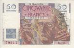 France 50 francs 50 Francs - Le Verrier - 12-06-1947 - Serial U.73 -