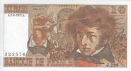 France 10 francs 10 Francs - Berlioz - 02-06-1977 - Serial J.298 -