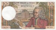 France 10 francs 10 Francs - Voltaire - 06-04-1967 - Serial M.320 -