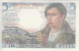 France 5 francs 5 Francs - Shepherd - 30-10-1947 - Serial F.148 -