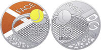10 euros 2025 Frankreich Toss - 90 years of Lacoste - 10 Euros Silver BE 2023 - French Excellence (MDP) BE ( belle épreuve)