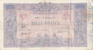 France 1000 francs 1000 Francs Blue on lilac - 25-09-1911 - Serial G.743 -