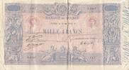 France 1000 francs 1000 Francs - Blue and pink - 31-05-1926 - Serial D.2407 -