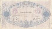 France 500 francs 500 Francs - Blue and pink - 21-12-1939 - Série E.3898 -