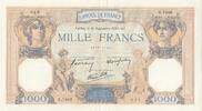 France 1000 francs 1000 Francs - Ceres and Mercury - 21-09-1939 - Serial R.7666 -