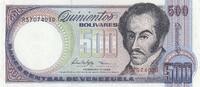 Venezuela 500 bolivares 500 Bolivares - Simon Bolivar - Flowers - 05-02-1998 - Serial R -