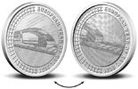 Belgium  5 Euros Belgique 2021 - Année Européenne du Train (Hologramme) BU