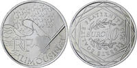 10 euros 2010 Frankreich Mint 10 Euros Silver - Euros from the Regions 2010 - Limousin - Monnaie de Paris 2010 I- / VZ+ / VZ-ST