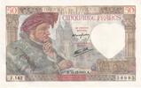 France 50 francs 50 Francs - Jacques Coeur - 18-12-1941 - Serial F.142 -