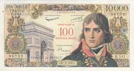 France 100 nf sur 10000 francs 100 NF on 10000 Francs - Bonaparte - 30-10-1958 - Serial E.141 -