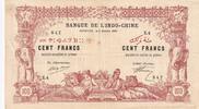 Djibouti 5 francs 100 Francs - Banque de l'Indochine - 1920 - Serial X.4 -