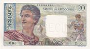 New Caledonia 20 francs 20 Francs Young farmer - ND (1954) - Specimen -