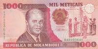 Mozambique 1000 meticais 1,000 Meticais - Eduardo Mondlane - 1991 - BA Series -