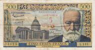 France 5 nf sur 500 francs 5 NF out of 500 Francs Victor Hugo - 12-02-1959 - Series L.115 -