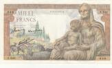 France 1000 francs 1000 Francs - Goddess Demeter - 20-06-1942 - Series E.646 -