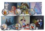 France 10 euros Lot of 6 x 10 Euro Colorized Silver Coins BE 2025 - Disney Classics BE ( belle épreuve)