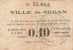 France 10 centimes 1915 10 Centimes - City of Sedan - 10-08-1915 IV / S 31,50 EUR  Excl. 15,00 EUR Verzending