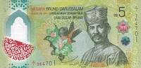 Brunei 5 dollars 2024 Billet Brunei 5 dollars Hassanal Bolkiah, Sultan d... 8,93 EUR  Excl. 15,00 EUR Verzending