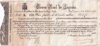 Spain 200 pesos fuertes 1837 Billet Spain 200 pesos fuertes 1837 III / SS 105,00 EUR  Excl. 15,00 EUR Verzending