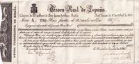 Spain 200 pesos fuertes 1837 Billet Spain 200 pesos fuertes 1837 II / VZ 157,50 EUR  Excl. 15,00 EUR Verzending