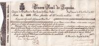 Spain 200 pesos fuertes 1837 Billet Spain 200 pesos fuertes Isabelle II ... 157,50 EUR  Excl. 15,00 EUR Verzending