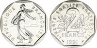 France 2 francs 1991 2 Francs Seed sower - 1991 I / ST 294,00 EUR  Excl. 15,00 EUR Verzending