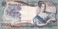 Portugal 1000 escudos Billet Portugal 1000 escudos Marie II du Portugal 1967 -