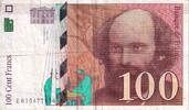 France 100 francs Billet France 100 francs Paul Cézanne 1997 -