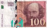France 100 francs Billet France 100 francs Paul Cézanne 1997 -