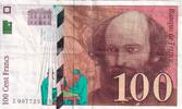 France 100 francs Billet France 100 francs Paul Cézanne 1997 -