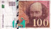 France 100 francs Billet France 100 francs Paul Cézanne 1997 -