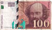 France 100 francs Billet France 100 francs Paul Cézanne 1997 -
