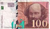 France 100 francs Billet France 100 francs Paul Cézanne 1997 -