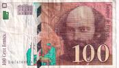 France 100 francs Billet France 100 francs Paul Cézanne 1997 -