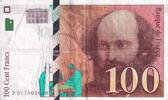 France 100 francs Billet France 100 francs Paul Cézanne 1997 -