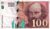 France 100 francs Billet France 100 francs Paul Cézanne 1998 -