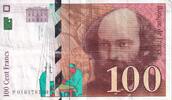 France 100 francs Billet France 100 francs Paul Cézanne 1997 -