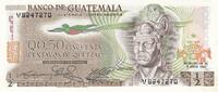 Guatemala 0.50 quetzal 0.50 Quetzal 1982 - Tecun Uman -
