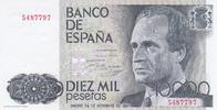 Spain 10000 pesetas 10000 Pesetas 1985 - Juan Carlos - Prince Felipe - without serial letter -