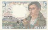 France 5 francs 5 Francs Pyrenean shepherd - 05-08-1943 - Serial O.62 -