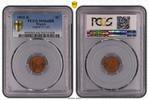 France 1 centime 1 Centime Napoleon III - Laureate Head -1862 K - PCGS MS 64 -