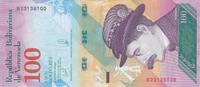 Venezuela 100 bolivares 100 Bolivares Ezequiel Zamora - Monkey - 2018 -