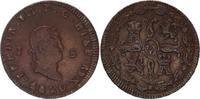 Spain 8 maravedis 8 Maravedis Ferdinand VII - Arms - 1820 -
