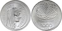 Italy 1000 lire 1000 Lire 1870-1970 - Concordia - Silver - AU -