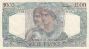 France 1000 francs 1000 Francs Minerve and Hercule - 14/06/1945 - aUNC -P.130 -