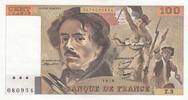 France  100 Francs Delacroix - 1978 - Serial Z.3 - AU