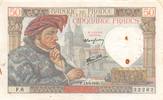 France 1940 50 Francs Jacques Coeur - 13-06-1940 Serial F.6 - VF