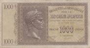 Greece 1000 drachms 1000 Drachmes Caesar - Isole Jonie - 1941 - VF - P. M.17 -