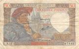 France 1940 50 Francs Jacques Coeur - 13-06-1940 Serial N.12 - VF