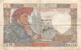 France 1940 50 Francs Jacques Coeur - 13-06-1940 Serial Q.10 - VF